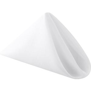 Bailarina Cloth Napkins Set of 40,17x17 inches Dinner Napkins Cloth Washable,Polyester Square Table Cloth Napkin Bulk with Hemmed Edges Ideal for Banquets, Parties and Weddings-White