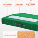VEVOR Pitching Mound, Baseball Game Mound, Indoor/Outdoor Pitching Practice and Training Equipment, Softball Pitching Aids with Antifade Turf and Pitching Rubber