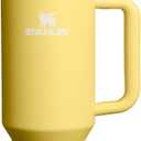 STANLEY Quencher H2.0 Tumbler with Handle and Straw 40 oz | Flowstate 3-Position Lid | Cup Holder Compatible for Travel | Insulated Stainless Steel Cup | BPA-Free | Daffodil