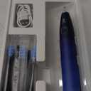 Oclean Electric Toothbrush for Adults, 150 Days Battery Life Electric Toothbrush, USB Rechargeable Sonic Travel Toothbrush with 6 Brush Heads & Travel Case, 5 Modes and Smart Timer (Blue)