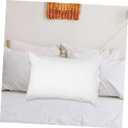 Mobestech 4pcs Pillow Covers Removable and Washable Cushion Cases for Home Decor for Sofa White