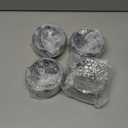 Wheel Center Caps for Mayhem Wheel Center Hubcaps, 4 Pack, Black (Clip Diameter: 3.74in, Mounting Clip Length: 0.1in)