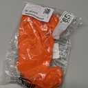 Amazon Essentials Women's Ruched Full Coverage Bikini Bottom (X-Large, Orange)