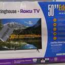Westinghouse Roku TV - 50 Inch Smart TV, 4K UHD Television with Wi-Fi Connectivity and Mobile App, Flat Screen, Bluetooth, Compatible with Apple AirPlay, Alexa and Google Assistant
