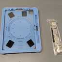 BATYUE Case for iPad Air 11 inch M4 (2026)/M3 (2025)/M2 (2024), iPad Air 5th/4th 10.9 inch(2022/2020), iPad Pro 11" 4th/3rd/2nd/1st with Class Screen Protector,Kickstand & Pencil Holder,SkyBlue