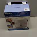 Tiger JNP-1000-FL 5.5-Cup (Uncooked) Rice Cooker and Warmer, Floral White