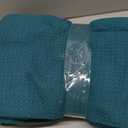 Glamburg 100% Cotton Thermal Blanket, Breathable King Size Waffle Blanket, All Season Teal (King (90"x102"))