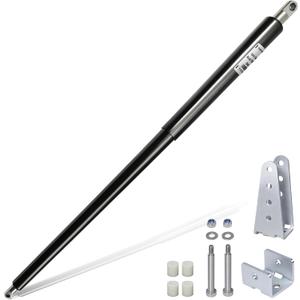 TB200 Outdoor Heavy Duty Gate Closer for Gates 40 to 64 Inches in Width and 60 to 140 Pounds in Weight, High Grade Hydraulic Gate Closer, Black