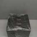 Wooden Storage Box Rustic Desktop Organizer with 4 Drawers Office Desk Accessories Shelf Small Craft Storage Containers Apothecary Cabinet and Chest Jewelry Holder for women(BLACK)