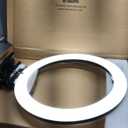 UBeesize 22'' Ring Light with 72'' Stand, 65W Large Ring Light with Phone Holder, Dimmable LED Light for Makeup Barber Stylist Tattoo YouTube TikTok Photography