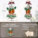 2 x 2026 Football Lovers Gifts for Men Teams - Sports Gifts for Boys Teens Athletes Sport Fan, Football Gift for Players Coach, Funny Sport Hanging Decor