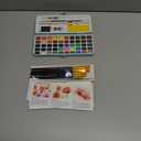 ARTISTRO 50 Color Watercolor Paint Set - Portable Paint Art Kit with Palette and Brush Pens - Travel Water Color Set for Adults, Professionals, Kids - Art and Painting Supplies - Gift Idea