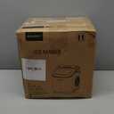 EUHOMY Countertop Ice Maker Machine with Handle, 26.5lbs Per Day, 9 Ice Cubes Ready in 6 Mins, Auto-Cleaning Portable Ice Maker with Basket and Scoop, for Home/Kitchen/Camping/RV (Black)