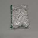 CABODYALS 2 Pcs 9 Yards White Elastic Braid Fringe Tassel Buttonhole Loops Trim Ribbon with 40Pcs Cloth Fabric Covered Buttons for Sewing Making Bridal Wedding Dress Clothes Decor DIY Craft Supply