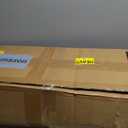Universal Trailer Ladder Rack,800LB Capacity Painted Frosted Surface Aluminum, with 2 Straps for Open and Enclosed Trailers,Fits 5.7'-8.1' Width Trailer(USPTO Patent NO.: USD1011870S)