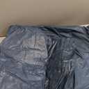 INTEX 28031E Pool Cover: For 12ft Round Metal Frame Pools  Includes Rope Tie  Drain Holes  10in Overhang  Snug Fit