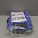 Voipvvii Folding Hand Truck 500lbs, Portable Heavy Duty Dolly Cart, 6 Wheels Collapsible Luggage Cart with 2 Elastic Ropes  Compact Trolley Cart for Easy Moving  Ideal Hand Cart for Travel and More