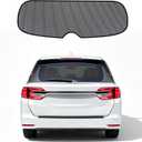 ZATOOTO Rear Window Sun Shade for Odyssey2015-2024, Visible Back Windshield Shades for Safety Driving UV Rays Protection Reduce Heat Mesh Window Shade for Baby in Car