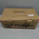 XVISHX 42x42 Inch Puppy Playpen with Cover, Dog Playpen for Puppies or Small Dogs, Pet Playpen for Indoor & Outdoor, Sturdy DogPen with Thickened Fabric, High-Strength Nylon Wire Mesh, Bluish Green