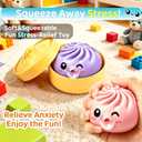 2026 Blow Bubble Squishy, Dumpling 2.0 Squishy Blowing a Bubble, Soft StressRelief Fidget, Sensory Balls, MysteryDumpling Box, Cute Desk & Birthday Gift