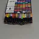 ARTISTRO 60 Acrylic Paint Pens, Art Set Acrylic Paint Markers, Fabric Markers for Textile, Canvas, Rock, Glass, Wood, Paper, Pumpkin, DIY, Paint Markers for Kids and Adults