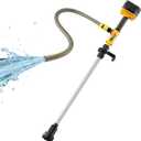 Cordless Stick Water Transfer Pump Compatible with DeWalt 20V Max Battery (Tool Only), 720 GPH Portable Electric Utility Pump with 32FT Lift, Brushless Sump Pump for Pool, Garden, Pond, RV and Boat