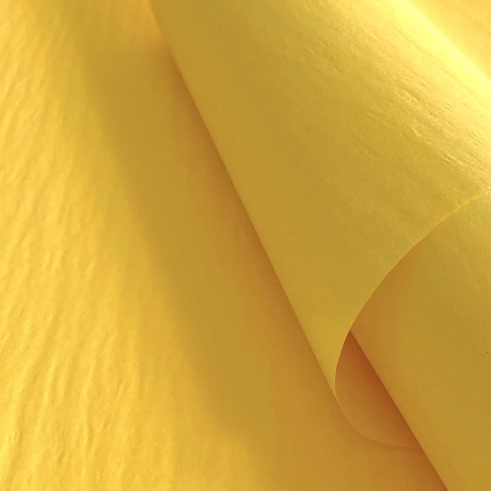 Colors Of Rainbow Gift Tissue Paper, 96 Sheets, 15 Inch x 20 Inch – Light Yellow