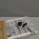 Short Dog Gate Indoor - MOOECKOM 13" Tall Small Dog Gate 18"-36'' Width Expandable, Easily Step Over Pet Gate with 2 Extension Kits - Pressure Mounted for Doorways Stairs.