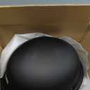 German Style Motorcycle Half Helmet Open Face Adult Men Women DOT Approved Retro HelmetMatte Black (Large)
