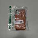 SHIELDON Genuine Leather Case for iPhone 17 6.3" 2025, Compatible with Magsafe, [Updated Camera Button], Magnetic Wireless Charging, Camera Bezel, Slim Fit Shockproof Protective Cover - Retro Brown