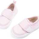 Newsonet Baby Shoes Boy Girl First Walker Shoes Barefoot Mesh Walking Shoes Lightweight Non-Slip Sneakers Toddler Infant for 6 9 12 18 24 Months (Pink)