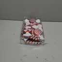 12 Pcs Candy Cane Ornaments for Christmas Tree - 6.5 Inch Red & White Assorted Shape Lollipop Hanging Decor with Ribbon for Sweet - Themed Xmas & New Year Party, Home Holiday Decorations