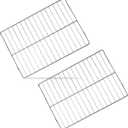 Range Oven Rack WB48T10063, 304 Stainless Steel Replacement Part,Compatible With General Electric,GE,Hotpoint Oven AP4538468,PS2577619,24" x 17",2 Packs