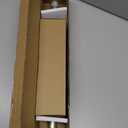 Morena II 18-36 Inch Adjustable Curtain Rod Set, 1 Inch Diameter in Nickel