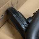 Snow Shovel with Wheels for Driveway, Combined Snow and Ice Removal Design, Angle Adjustable Blade & Handle Snow Pusher Shovel,Efficient Snow Plow for Pavement