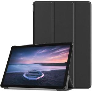 Custer Case for Samsung Galaxy Tab S4 10.5 T830 T835 T837 PU Leather Case Cover for Samsung Galaxy Tab S4 10.5 T830 T835 T837 - Black