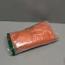 Softalker Round Tablecloth, Waterproof & Stain Resistant Table Cloth Wrinkle Free Fabric Washable 210GSM Polyester Table Cover for Dining/Party/Thanksgiving - 60 inch,Orange