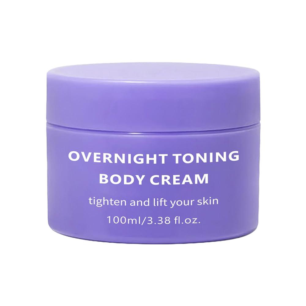 Get Dreamy Overnight Toning Body Firming Cream, Anti Wrinkle Moisturizing Toning Whip, Smooth & Tight Skin, Help Reduce Fine Lines & Wrinkles for All Skin Types