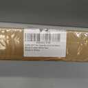 No Drill L-Shaped Vinyl Cordless Mini Blinds,White,30.5" Wx 64" H