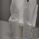 Extra Height 16 Christmas Tree Fence, 24pcs Christmas Tree Gate, White Christmas Fence Decorations for Cat, Small Dog, Suit for Christmas, Birthday, Wedding Decoration