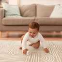 Baby Play Mat Premium Foam Playmat for Babies & Toddlers, 67" x 48", Neutral Modern Look, Easy-Clean & Non-Toxic, Decor-Friendly Baby Floor Play Mat for Any Room. Co-Toddlery