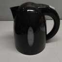 OVENTE Electric Kettle, 1.7L Fast Boiling Water Heater for Coffee or Tea, BPA Free with Water Level Gauge, Auto Shut-Off, Boil-Dry Protection, Indicator Light and Removable Filter, Black KP72B