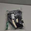 Small Dog Sweater with Zipper, Knitted Striped Pullover Dog Clothes for Cold Weather, Thick Warm Cozy Stretchy Sweater for Chihuahua, Bulldog, Dachshund, Pug(Black & White Strip, XL) (Black Stripe Zip(Order One Size Up))