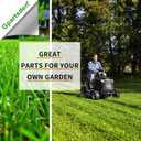 GX20072 GY20570 Replacement Mower Deck Belt 42" for John Deere D100 110 120 L110 111 118 LA110 120 LA105 LA110 LA115 Mower