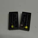DARKDAWN UV Flashlight 365&395nm Black Light Mini USB Rechargeable Ultraviolet LED Blacklight Woods Lamp Powerful Fluorescent Portable Detector for Pet Urine Stains, Money, Resin Curing2 Pack
