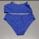 SHENHE Girl's 2 Piece O Ring Bikini High Waisted Spaghetti Strap Cute Swimsuit Bathing Suit 15Y
