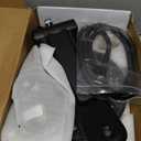 Shower Head with filtered Handheld High Pressure daul Shower Heads with Handheld Spray Combo and 10 Sprays Handheld Shower Head Detachable Shower head Built-in Magnetic Docking and Power Jets Black