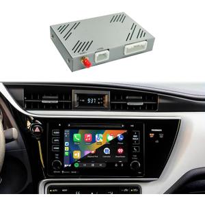 Toyota Wireless CarPlay/Android Auto Dongle | Plug & Play for 2014-2019 Sienna, Prius, Tacoma, Tundra, Highlander, RAV4, 4Runner with Entune 2.0 | Works with OEM Camera & Controls