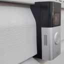 Dutch Lap 4.5 Inch Siding Mounting Bracket Compatible with Ring Battery Doorbell Plus, 3D Printed PETG, UV Resistant, Black