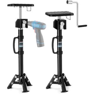 Kohree RV Slide Out Support Jacks, with Tripod Stand and Flat Top, Set of 2